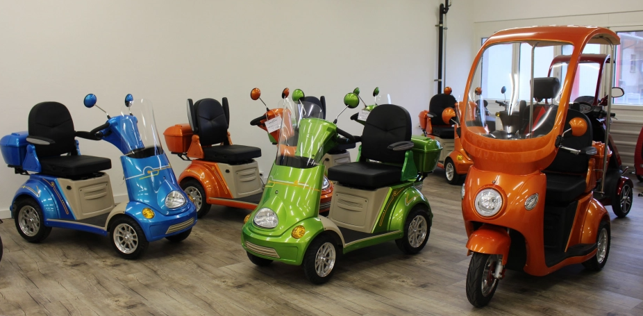 Die Ausstellung in Schöftland für Seniorenmobile